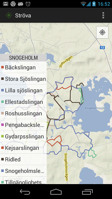 Screen shot of Ströva